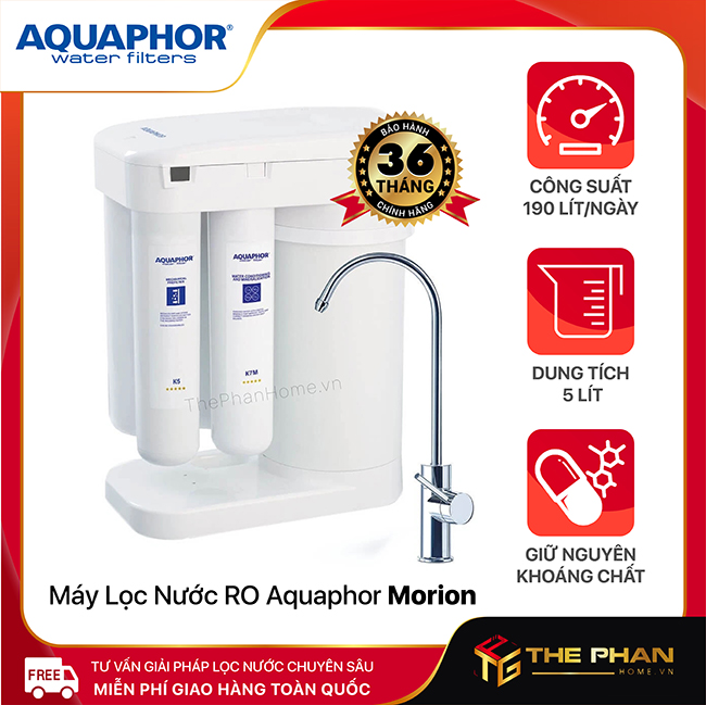 Máy Lọc Nước RO Aquaphor Morion nhập khẩu Châu Âu