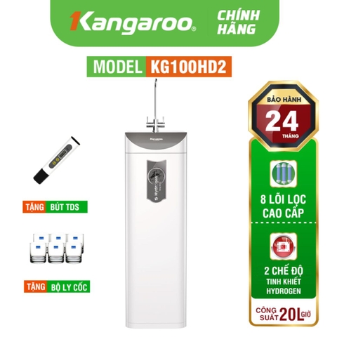 Máy Lọc Nước Kangaroo Hydrogen Slim Duo 2 KG100HD2