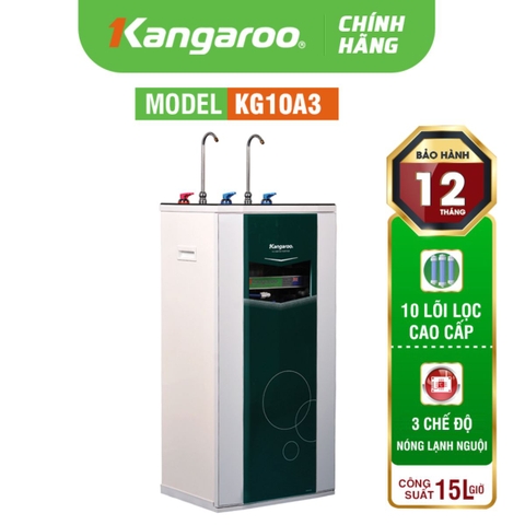 Máy Lọc Nước Nóng Lạnh RO Kangaroo KG10A3