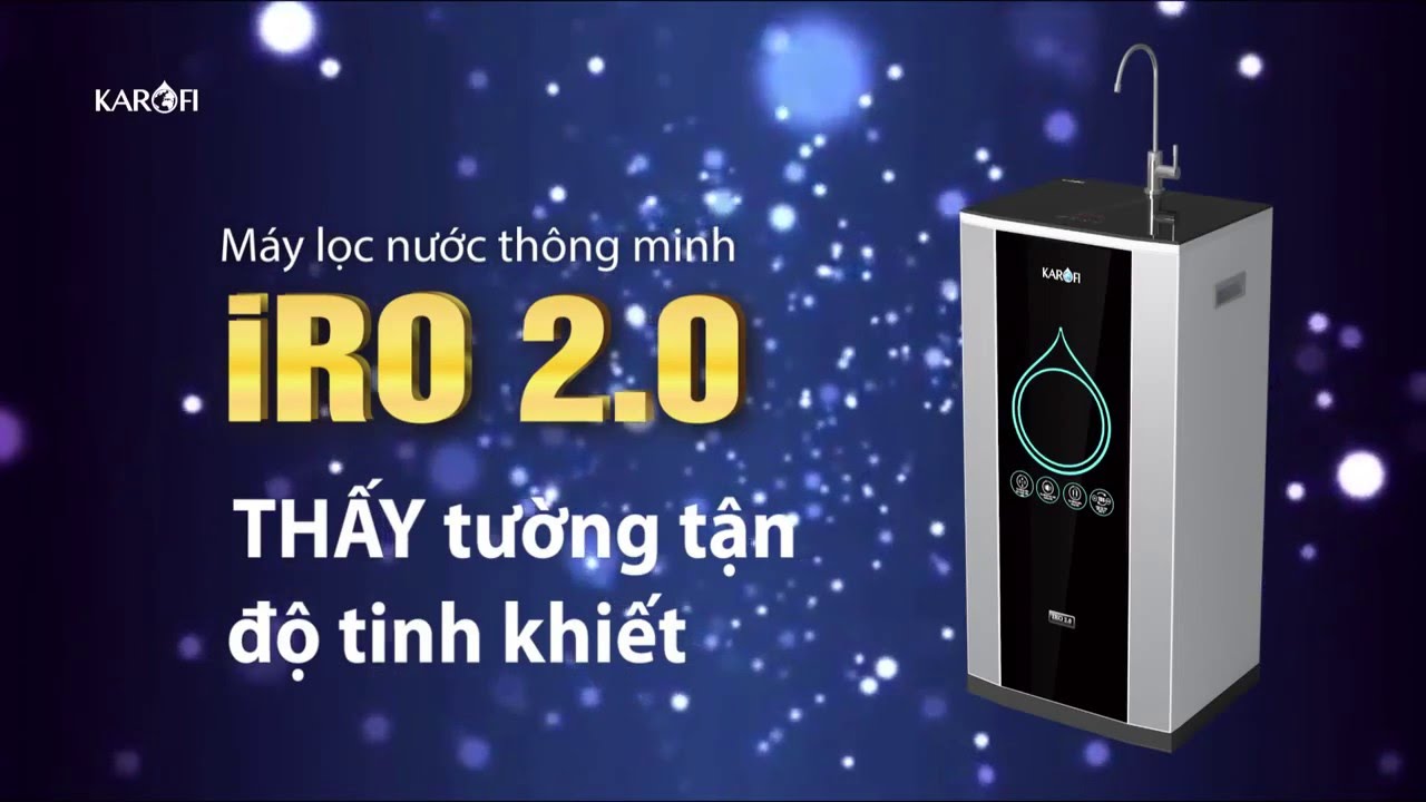 Máy lọc nước thông minh Karofi iRO 2 0 - YouTube