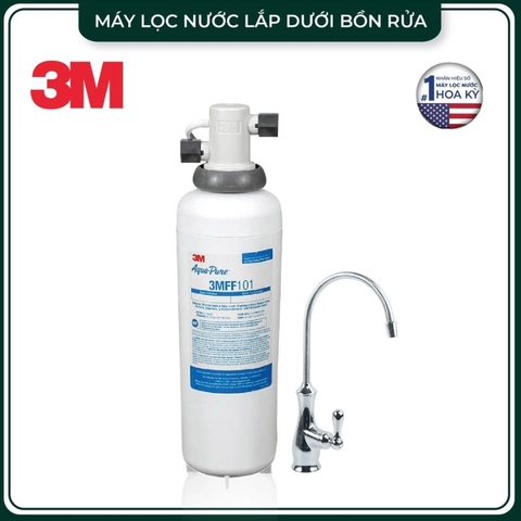 Máy Lọc Nước Lắp Dưới Bồn Rửa 3M FF100 Kèm Vòi