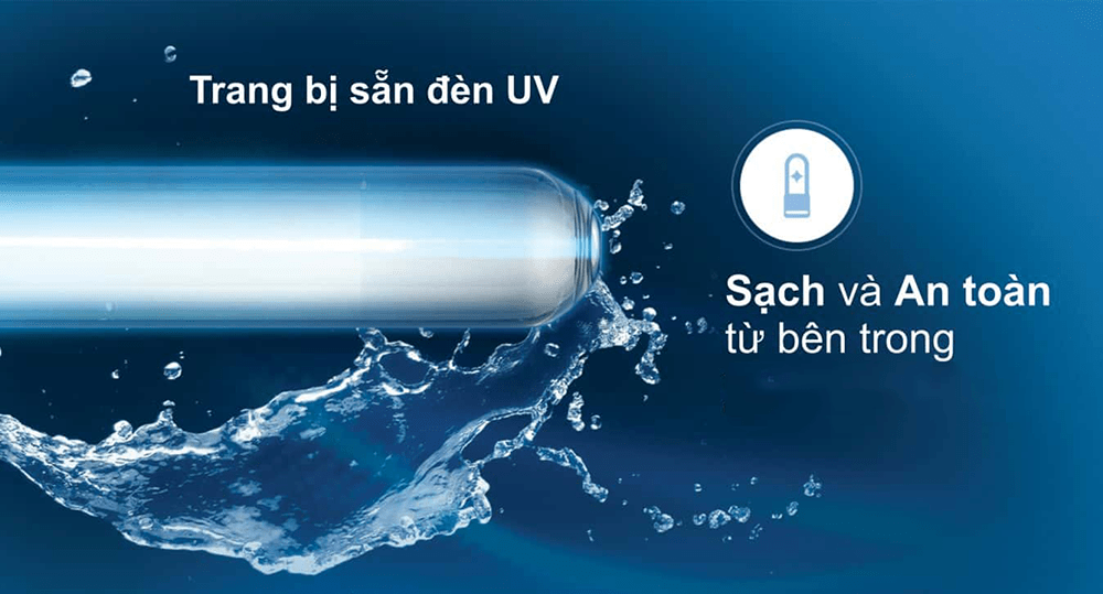 Đèn UV- sạch và an toàn từ bên trong