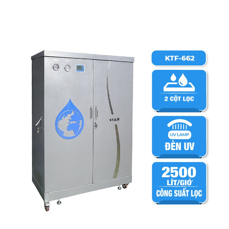 Hệ thống lọc nước tổng đầu nguồn Karofi KTF-662