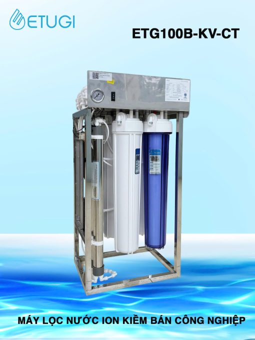Alternative view of Máy lọc nước ion kiềm bán công nghiệp ETG100B-KV-CT