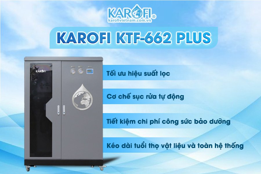 Alternative view of Hệ Thống Lọc Tổng Karofi KTF-662 AIO