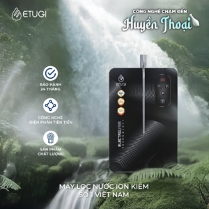 Alternative view of Máy Lọc Nước Ion Kiềm Treo Tường ETUGI ETG102TT-SX