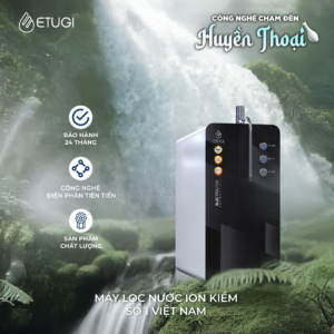 Alternative view of Máy Lọc Nước Ion Kiềm Để Bàn ETUGI ETG-01D-N Nút Nhấn Cơ Học