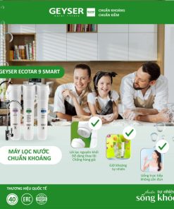 Máy lọc nước chuẩn khoáng Geyser Ecotar 9 Smart