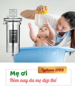 Máy lọc nước tắm Geyser Tyohoon 1BB New thiết yếu cho bé