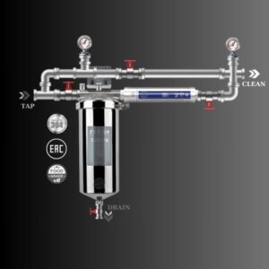 Bộ lọc nước tổng đầu nguồn mini Geyser Ecotar 1F1As