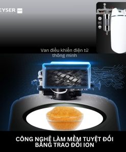 Lọc tổng Geyser Ecotar 1F10S với công nghệ làm mềm nước bằng cation