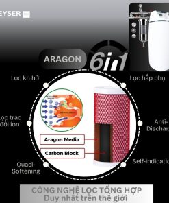 Lọc tổng Geyser Ecotar 1F10S với công nghệ Aragon vượt trội