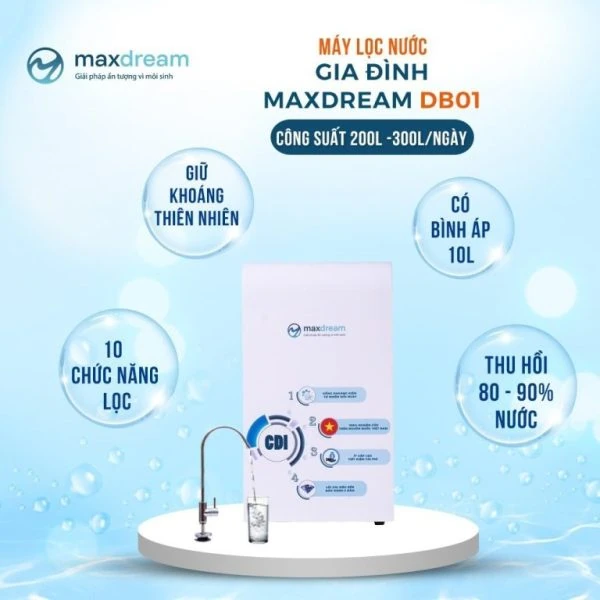 Máy lọc nước Maxdream CDI DB01 - Ảnh 4