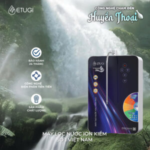 Alternative view of Máy Lọc Nước Ion Kiềm Treo Tường ETUGI ETG102TT- PR