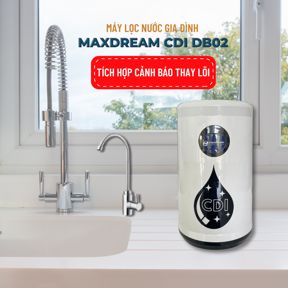 tich hop canh bao thay loi tren may loc maxdream cdi db02