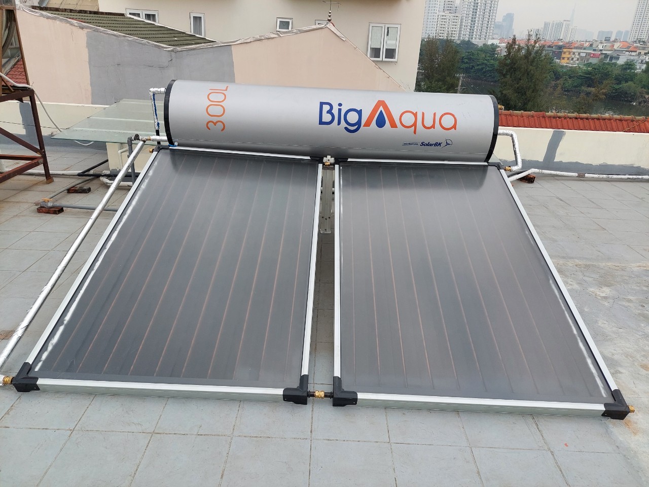 Alternative view of Máy Nước Nóng Bách Khoa Big Aqua Thế Hệ Mới 300L